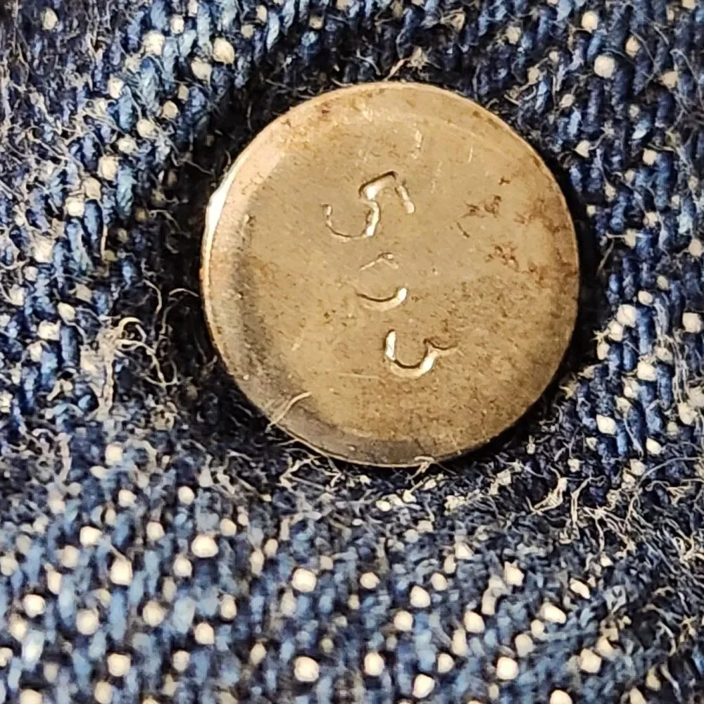 Vintage 70s Levi's 563 Orange Tab Flare Leg Talon Brass Zipper Jeans Size 29x31